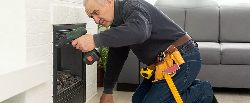 New Indoor Fireplace Installation in Sayreville, New Jersey