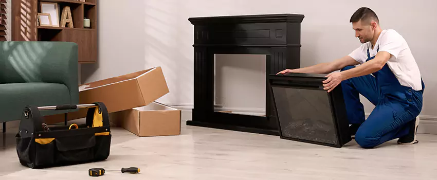 Old Rusted Metal Fireplace Repair And Replacement in Sayreville, NJ