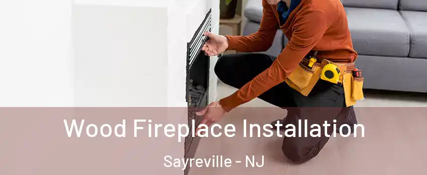  Wood Fireplace Installation Sayreville - NJ